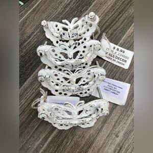 White Butterfly drawer pulls and one